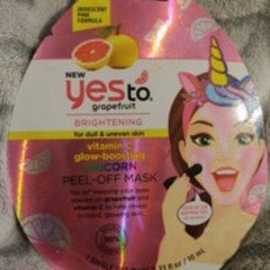 Yes To Grapefruit Brightening Unicorn Peel-Off Mask